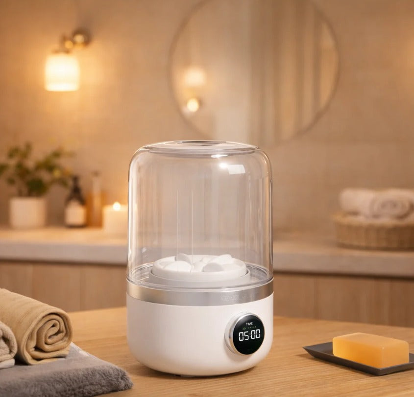 Portable Mini Washing Machine | 360° Deep Cleaning | Rechargeable & Travel Friendly